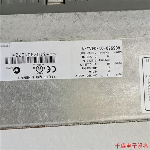 议价直拍不发:ABB变频器ACS510-01-04A1-4,议价