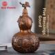 铜葫芦饰品纯铜五福临门葫芦镂空客厅酒柜装 饰入口办公桌大尺寸