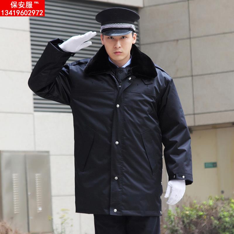 军大衣男冬季加厚中长冷库工作棉衣多功能防寒服大衣劳保棉衣棉袄
