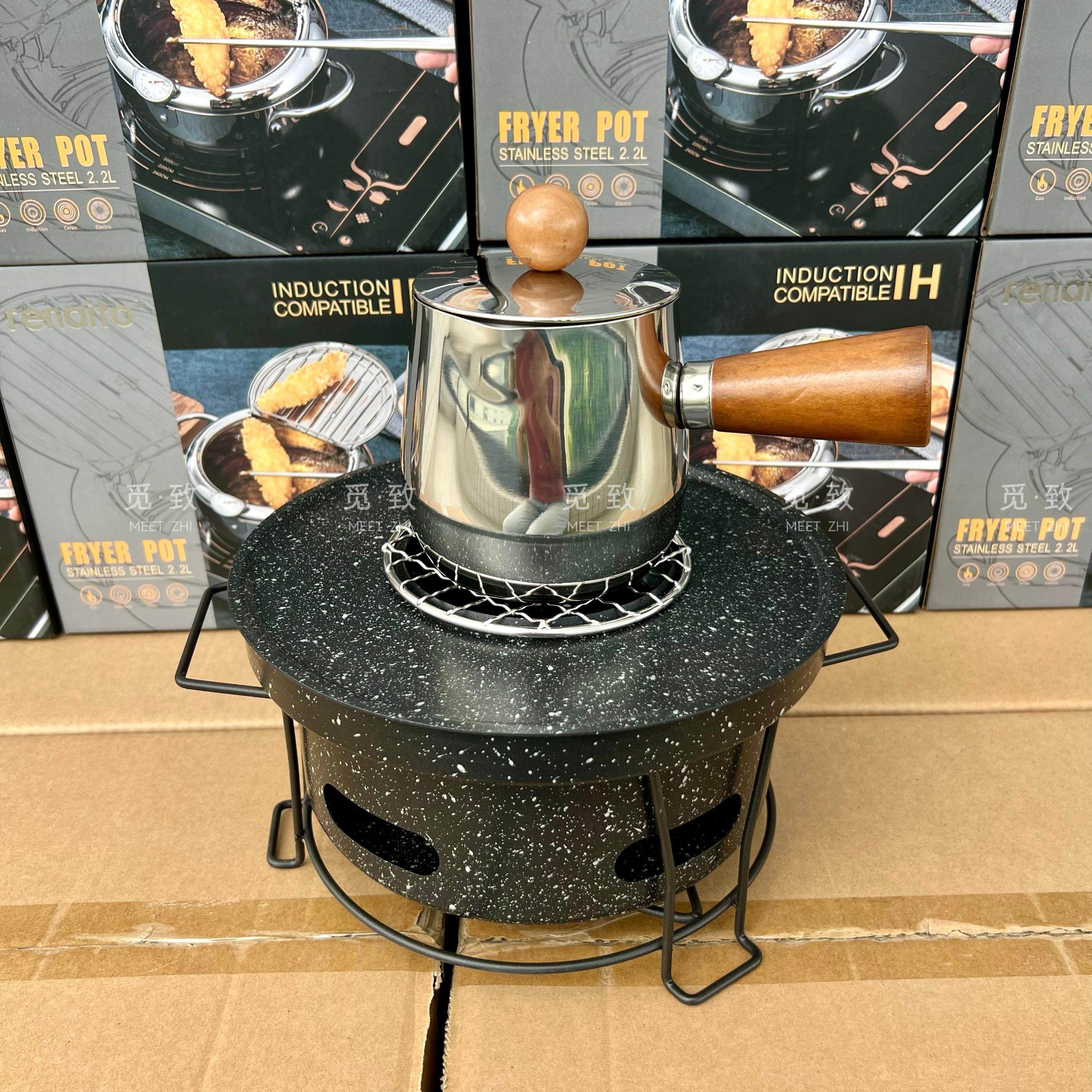 户外围炉煮茶烧烤炉烤火炉套装家庭版家用室内取暖炭炉烤肉炉炭炉,厨房/烹饪用具,烧烤炉,淘宝优惠券,粉丝福利购,淘宝优惠卷