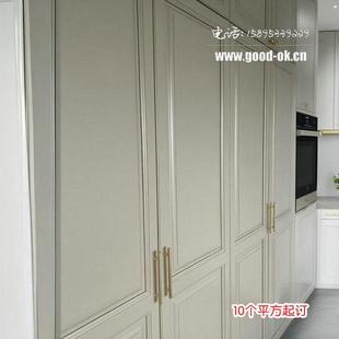 橡胶木实木烤漆柜门定制衣柜门鞋柜门橱柜门板定做抽屉面全屋定制