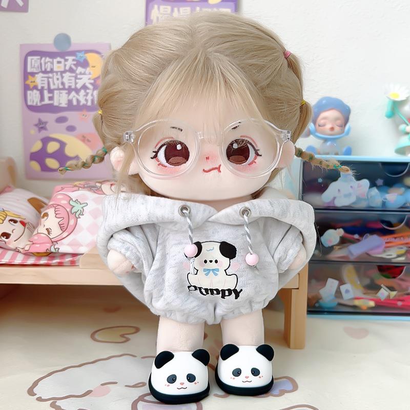难哄sp棉花娃娃女孩20cm公仔娃衣有骨架毛绒玩偶送女朋友同学礼物