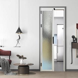 极窄边框pd门卫生间折叠推拉pt门厨房推拉平开一体趟折门PD移动门