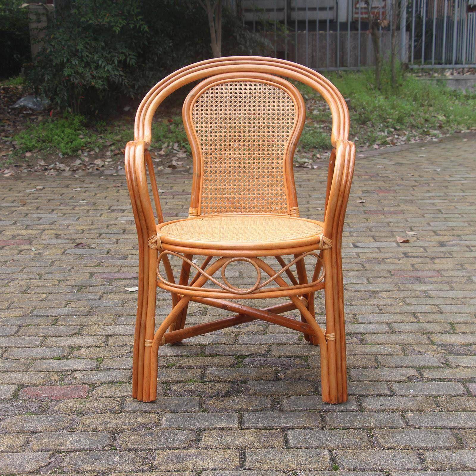 藤椅天然真藤家用单人老人手工编织椅子阳台客厅休闲靠背椅办公椅,住宅家具,阳台椅,淘宝优惠券,粉丝福利购,淘宝优惠卷