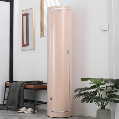 2025家用圆形旋转鞋柜门厅360度新款鞋架杀菌消毒收纳