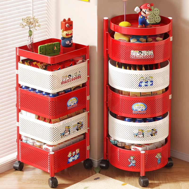 多巴胺小推车零食置物架