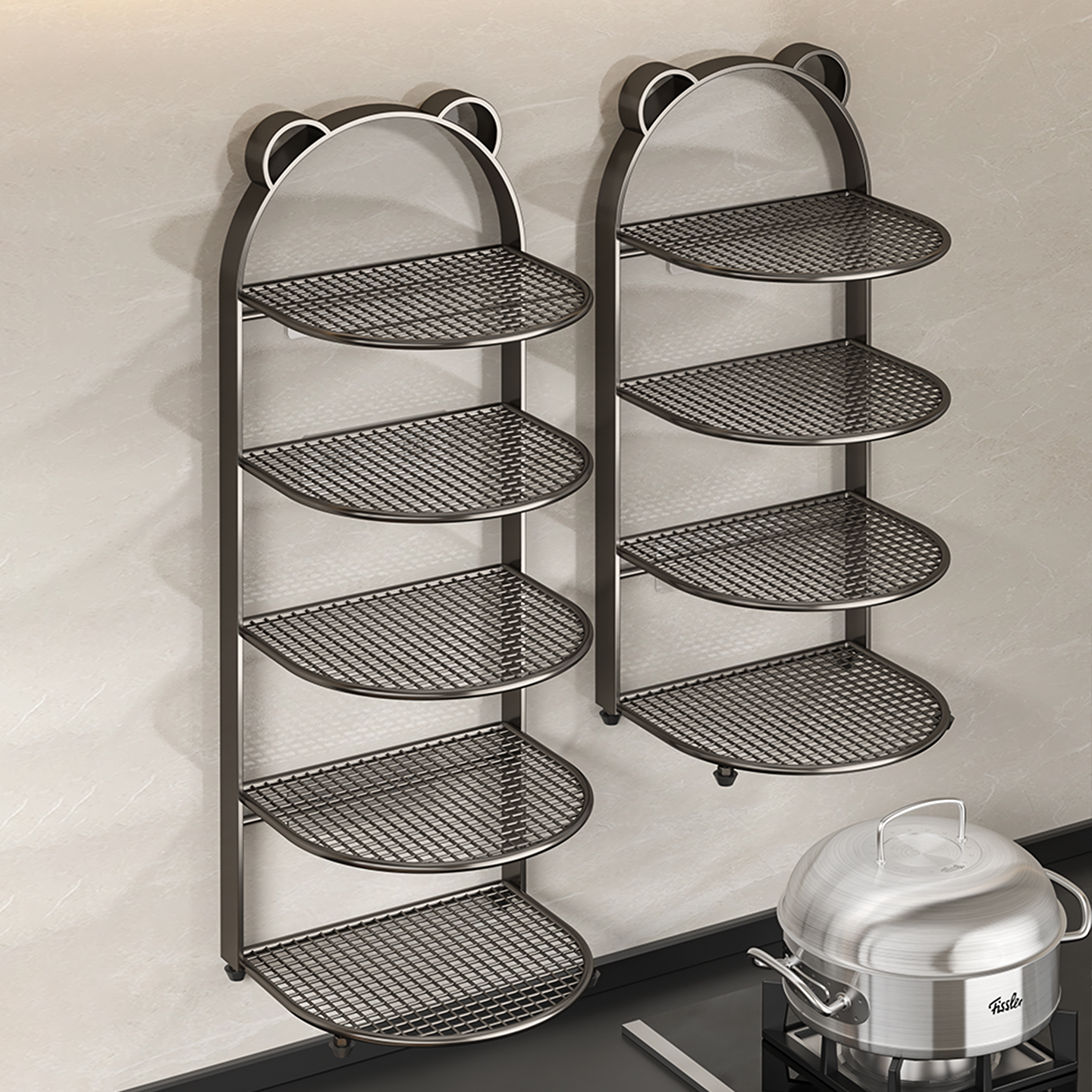 厨房备菜置物架多层收纳架