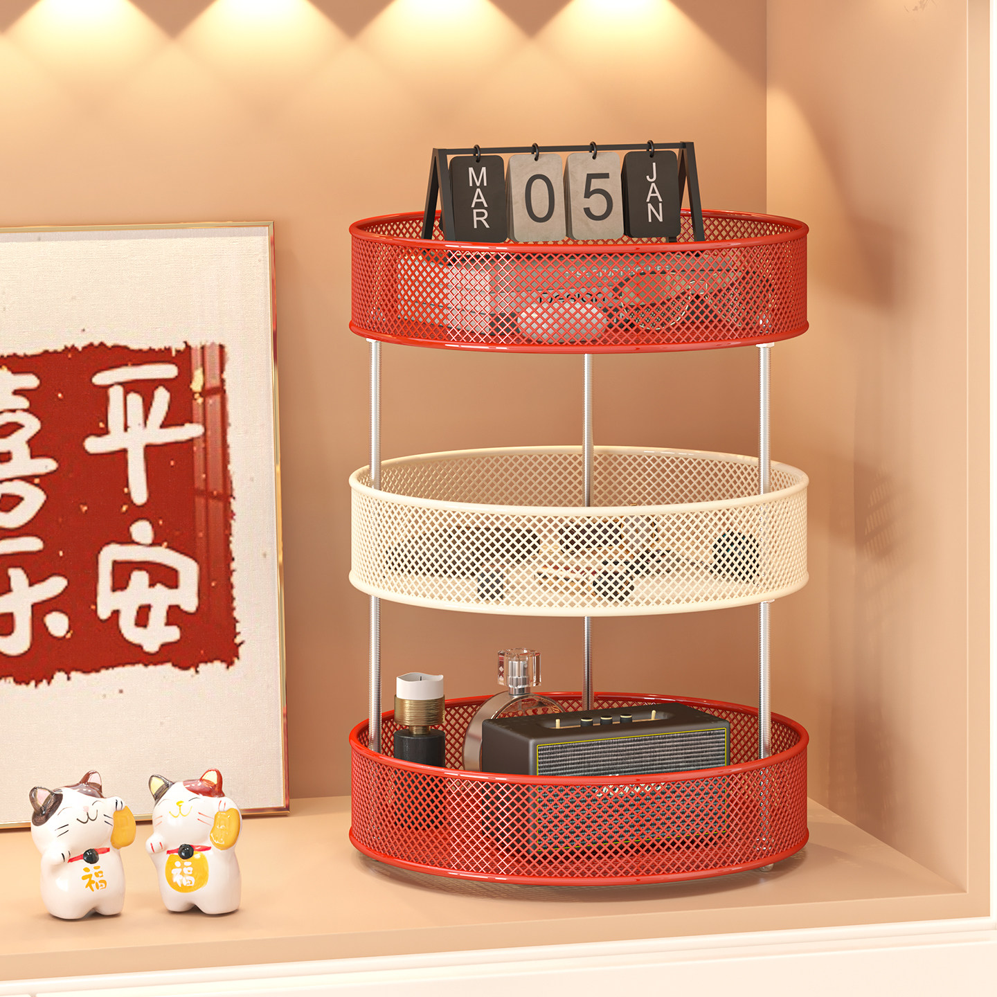 【新品推荐】钥匙收纳玄关置物架图片