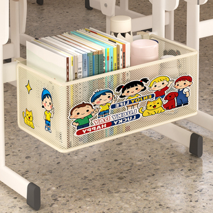 学生课桌桌下挂篮大容量书本置物架悬挂书包架学校教室挂架收纳架