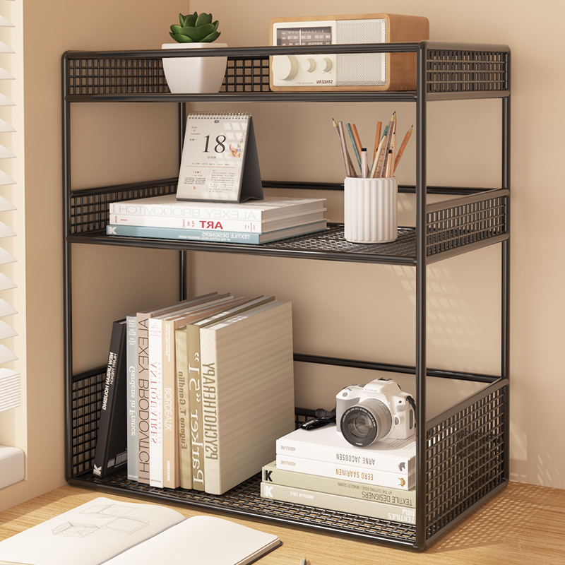 桌面置物架教室桌上书架