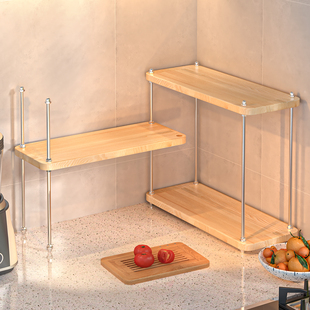 厨房调料品置物架调味料拐角转角多功能多层台面2025新款 收纳神器