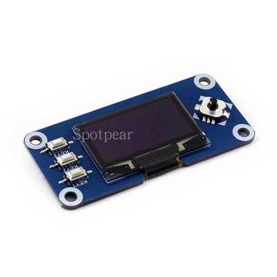适用于树莓派3B/4B  zero W 1.3寸OLED LCD 1.3inch显示屏