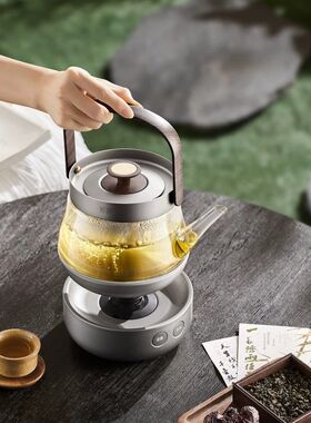 智蔚茶器小语钛高端电煮茶壶茶水分离电热水壶恒温静音玻璃煮茶器