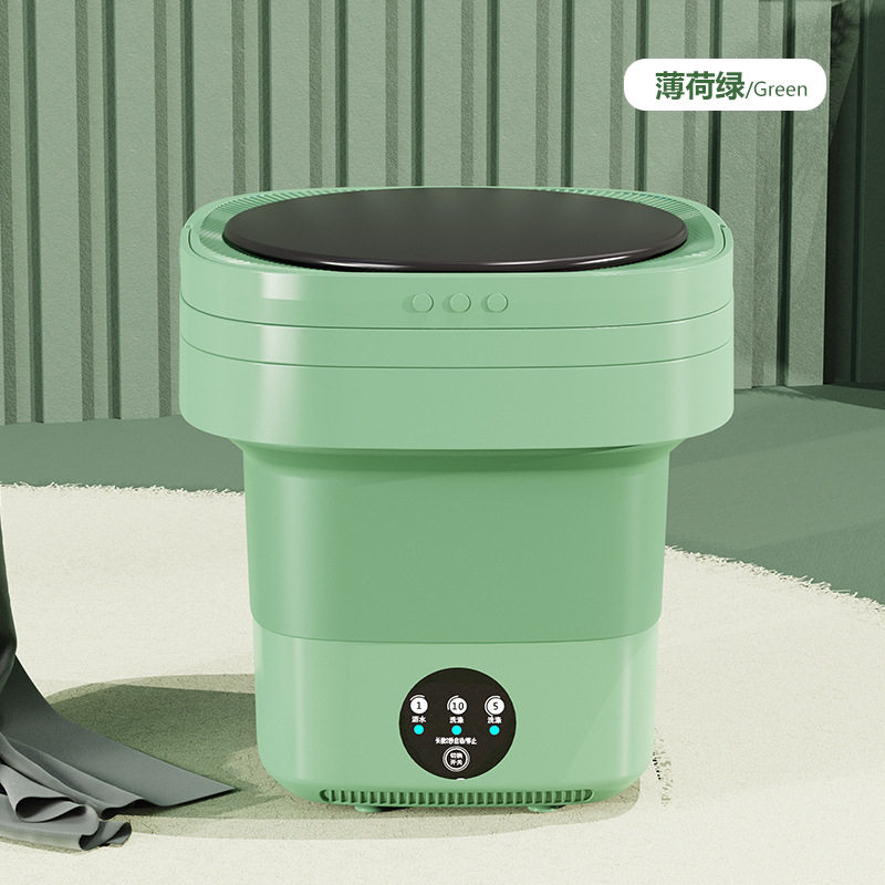 定制折叠洗脱一体洗衣机小型学生家用洗衣机婴儿用洗衣机便携