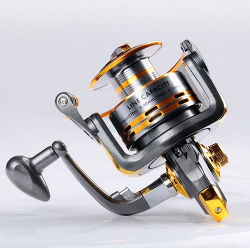 全金属无间隙远投轮纺车轮斜口锚鱼轮锚杆海竿10000型渔轮鱼线轮