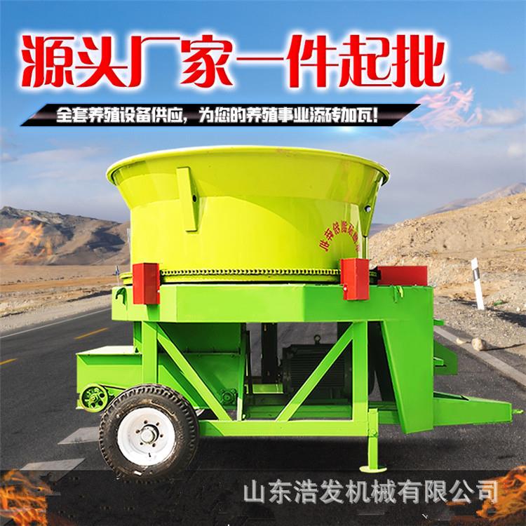 下出料大产量圆筒式粉草机100型可牵引牧草破碎机秸秆稻草铡切机