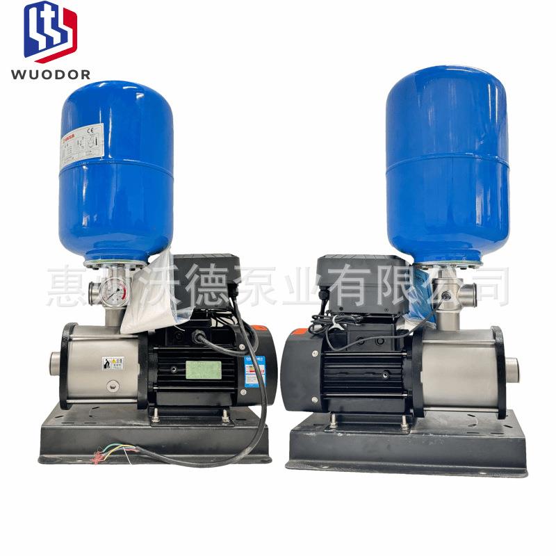 供应变频智能增压水泵CM8-40不锈钢卧式多级轻型管道离心泵