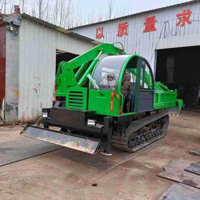 供应履带式实心轮随车挖吊装运输两用挖掘机械车厢自卸反铲挖斗,搬运/仓储/物流设备,其他起重搬运设备,淘宝优惠券,粉丝福利购,淘宝优惠卷