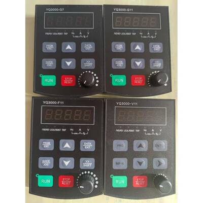 誉强变频器面板YQ3000-G11 V11 G7 F11操作面板 控制显示屏调速器