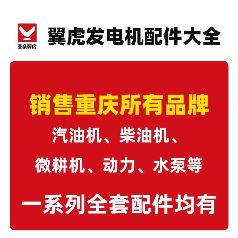 重庆翼虎汽油发电机配件原厂线 线圈启动马达拉盘化油器高压包空