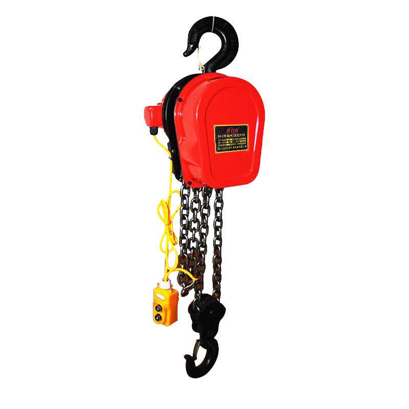 DHS环链电动葫芦1吨2吨吨5吨环链式小型吊钩电动葫芦提升机厂家