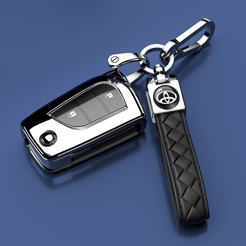 丰田折叠款车钥匙套扣保护包新款