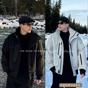 云感寒冬之境90绒子羽绒服 宙斯3.0 老钱风廓形款 LazyRoad