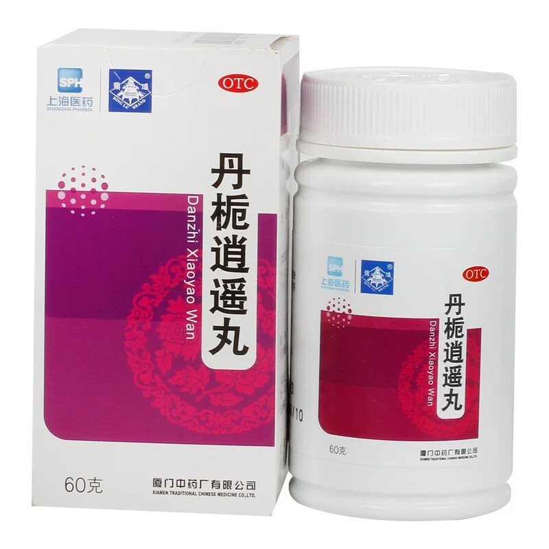 鼎炉 丹栀逍遥丸 60g 舒肝解郁清热调经胸胁胀痛烦闷急躁食欲不振
