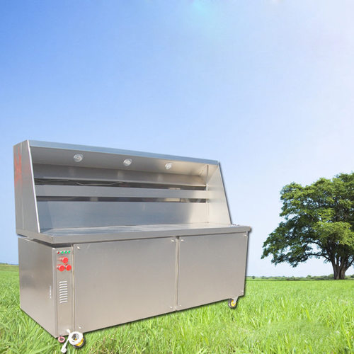 不锈钢无烟烧烤车 烧烤炉静电吸附式烧烤车 环保净化器烧烤车