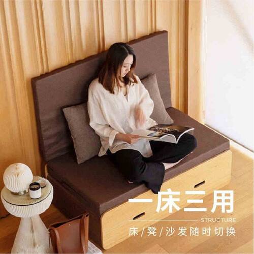 十八纸折叠床午休床办公室多功能伸缩风琴纸床隐形小户型家用单人