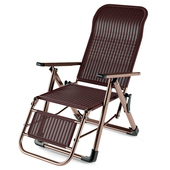 午憩宝躺椅折叠家用舒适午休藤编凉椅老人阳台休闲坐躺两用藤椅子