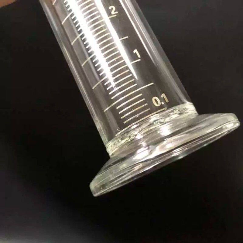 水文水资源勘测专用玻璃量筒雨量杯量器测降雨量带底座雨量器