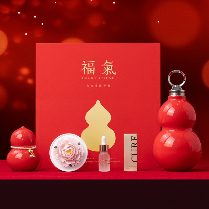福氣非遗手捏花焖泡壶香薰套装