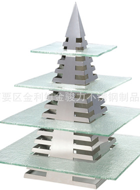 高档不锈钢自助餐层架展示架食物水果寿司架 酒店用品餐厨用品