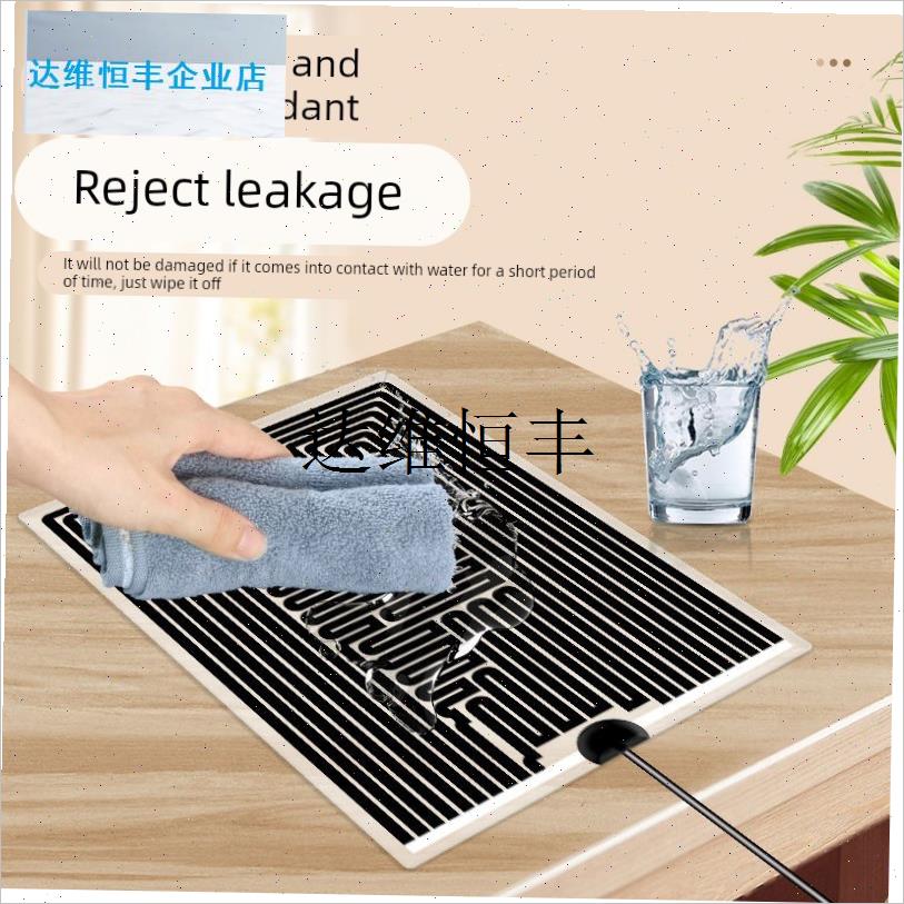 爬宠鱼缸加热垫小型控温恒温加热观赏鱼K乌龟斗鱼缸外低水位加温,