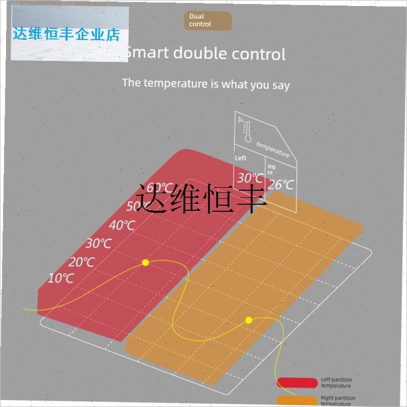水暖电热毯水床垫水加热毯单y双智能家居学生宿舍安全裸睡电热毯,