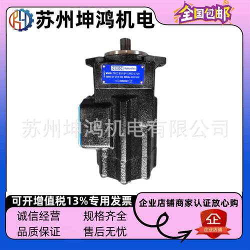 派克丹尼逊高压双联叶片油泵T6CCLP-031-031-4R03-C110液压泵