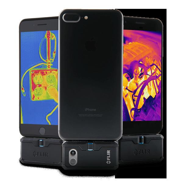 美国菲力尔第3代FLIR ONE PRO手机外接探头红外热像仪夜视热成像