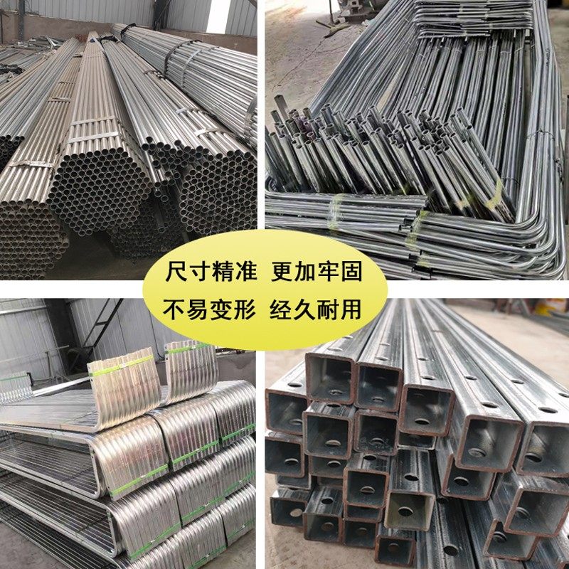 高栏货车蓬杆架子卡车篷布架自动伸缩杆棚杆立柱圆管方管防水撑杆
