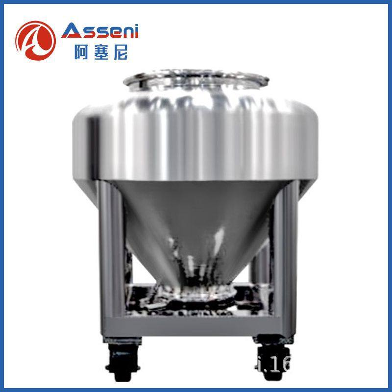 不锈钢搅拌桶非标定制方形圆形周转桶储罐提升方形吨桶料桶反应釜