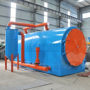 农村办厂创业项目 橡胶木炭机 500斤高温原木制炭机 青冈木碳化炉