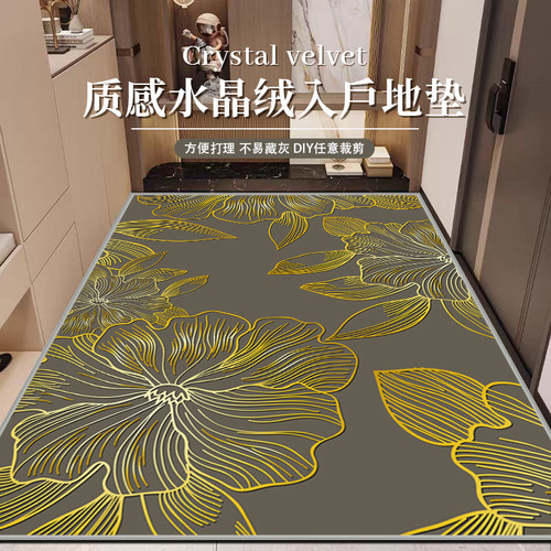 入户门垫轻奢高级地毯家用脚垫