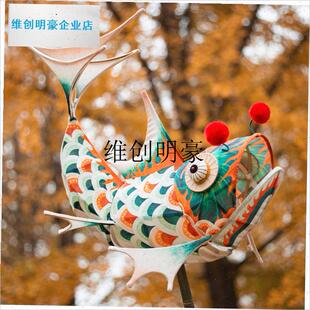 l鱼灯手h工DIY材料包 古风竹编LED大花灯2025新款节庆用