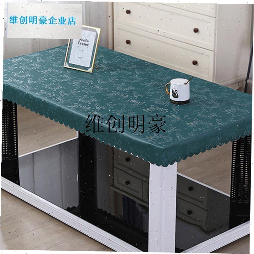 l烤火桌罩皮罩电炉罩取桌罩麻将桌罩加厚皮套Q防水防油防烫桌布罩