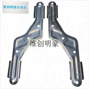 l适合25方管货架配件q矮地摊连接片X型晾衣架固定件折叠五金冲压