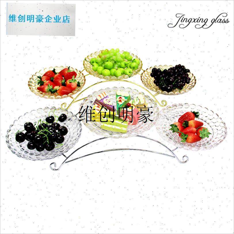 l三层凉菜架子酒店早o餐摆台自助餐桌展示架水果盘多层果盘咸菜器