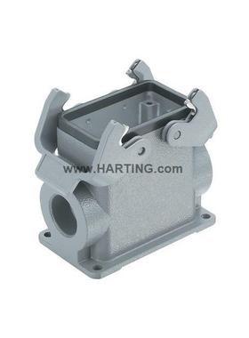 HARTING重载连接器19300100231HAN-10B-ASG1-QB-M2510B底座