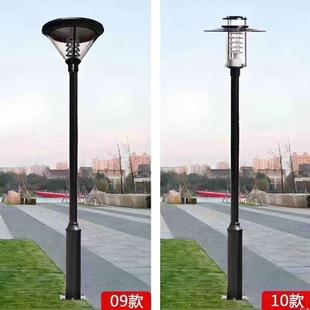 路灯杆挑臂市电路灯杆5米6米8米乡村led太阳能灯杆城市道路照明