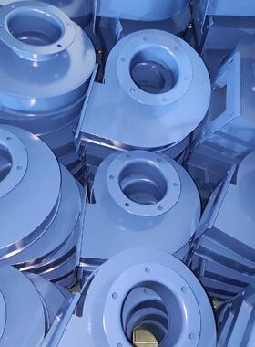 银牛赛牌锅炉出口风机Df离心风机风壳304不锈钢风壳风机配件叶轮