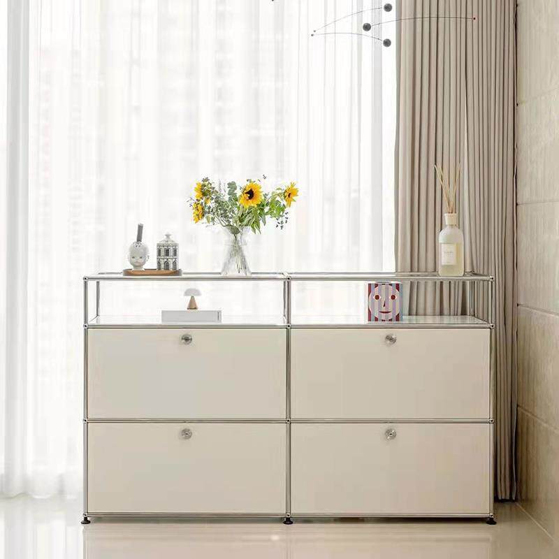 包豪斯 USM 中古餐柜电视柜储物客厅ins极简模块组合斗柜不锈钢